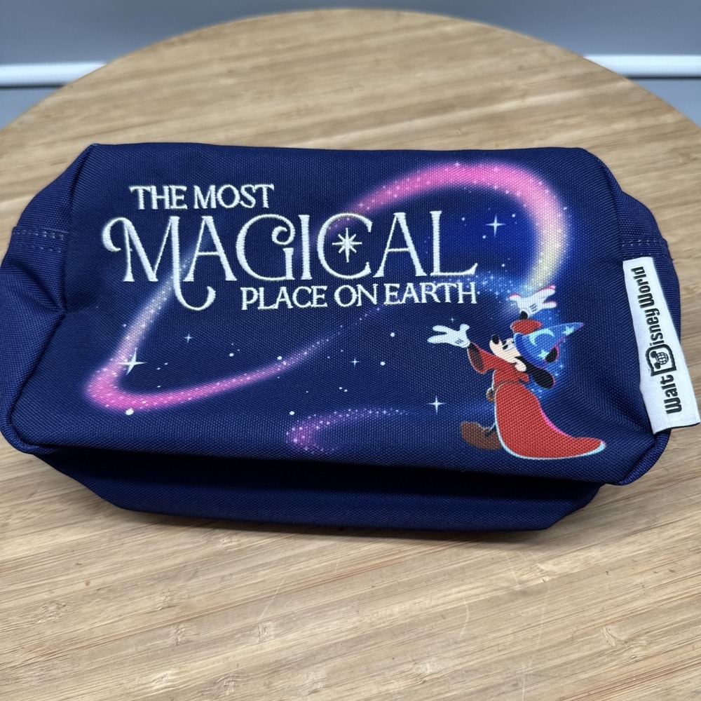 Mickey Sorcerer Belt Bag Disney Parks WDW Most Magical Place On Earth NWOT